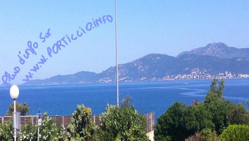 Vue Mer Panoramique Plage 50M Porticcio Corse Exterior photo