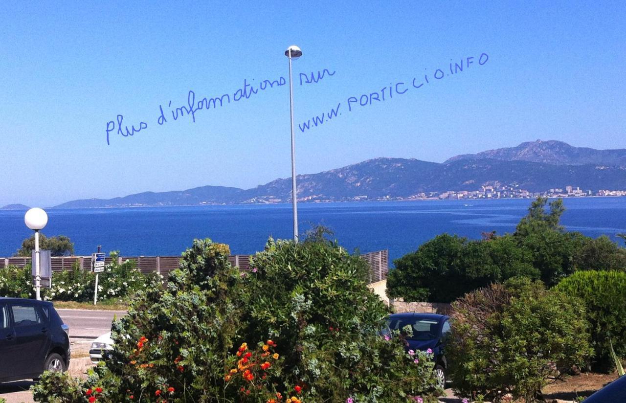 Vue Mer Panoramique Plage 50M Porticcio Corse Exterior photo