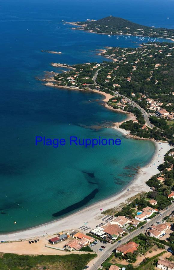 Vue Mer Panoramique Plage 50M Porticcio Corse Exterior photo