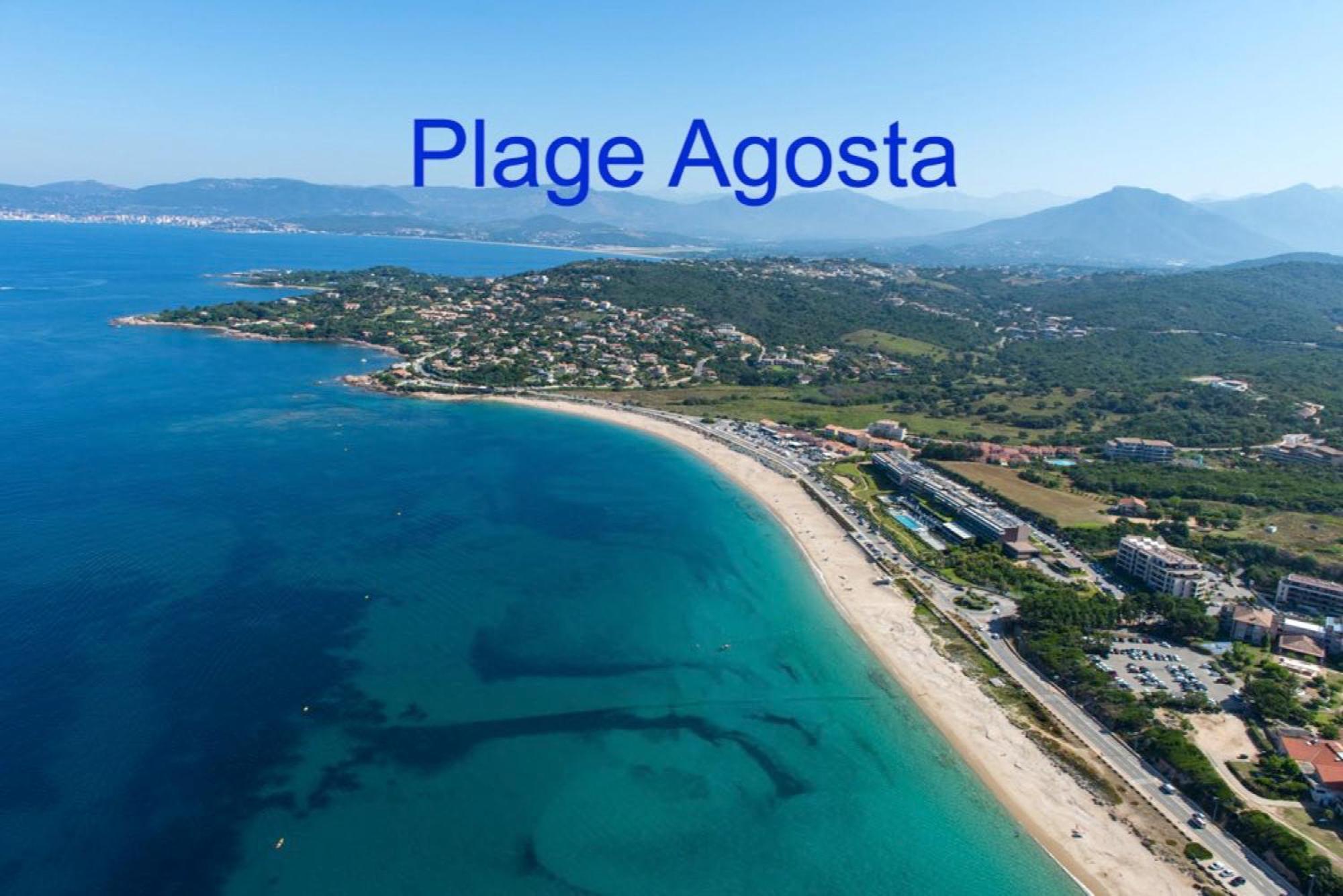 Vue Mer Panoramique Plage 50M Porticcio Corse Exterior photo